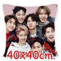 ราคา ส่งจากไทย หมอนพิมพ์ลาย BTS GOT7 EXO NCT THE BOYZ มีทั้งหมอนและปลอกหมอน (15322872678)
