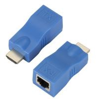 ราคา 1คู่ RJ45 4K HDMI Compatible Extender Extender TO 30M over CAT5e เครือข่าย Cat6 Ethernet LAN สำหรับ HDTV HDPC DVD PS3 STB (21171032632)