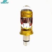 ราคา หลอดไฟไฟหน้ารถมอเตอร์ไซค์แบบ Led รถยนต์ H4 5700K 9V 80V สีขาว8d กระจกนูนความสว่างสูงชุดไฟหน้ามอเตอร์ไซค์ (21353523912)