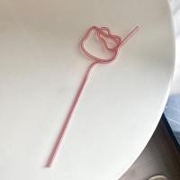 ราคา พร้อมส่งจากไทย หลอด หลอดดูดน้ำคิตตี้ หลอดดูดน้ำ หลอดพลาสติก หลอดดูดน้ำน่ารัก หลอดดูด (18411232840)