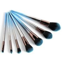 ราคา แปรงแต่งหน้า สีน้ำเงิน เซ็ต 7 ชิ้น blue ocean แปรงแต่งหน้า ขนนุ่ม แปรงแต่งหน้ามืออาชีพ แปรงรองพื้น แปรงเครื่องสำอาง (715708084)