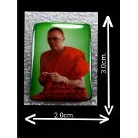 ราคา วัตถุมงคลหลวงพ่อทอง สุทฺธสีโล รุ่นสิริมงคลศรีนครรันหมายเลขYear2565ออกวัดบ้านไร่ล็อคเก็ตฉากสีเขียวหลังแผ่นตะกั่วจำนวนสร้าง400เหรียญ (12569326999)