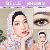 ราคา คอนแทคเลนส์ Dreamcolor1 รุ่น Belle เลนส์รายเดือน กันรังสียูวี มีค่าสายตา 0 00 10 00 (21302177476)