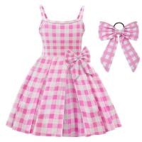 ราคา ชุดตุ๊กตาบาร์บี้สำหรับสาวเจ้าหญิงภาพยนตร์ตุ๊กตาบาร์บี้ชุดสีชมพูสำหรับสาวฮาโลวีนเครื่องแต่งกายปาร์ตี้วันเกิดชุดตุ๊กตาบาร์บี้ (20545848199)