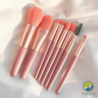 ราคา Makayo ชุดแปรงแต่งหน้า 8 ชิ้น แปรงคิ้ว แปรงปัดแก้ม makeup brush set (19475061990)