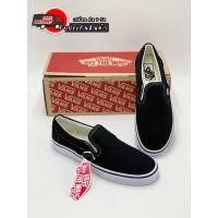 ราคา รองเท้าผ้าใบ Vans slip on สีดำ Size 36 45 สวย ใส่สบาย ใส่ลำลอง ฮิตติดเทรน (20929409558)
