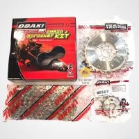 ราคา ชุดโซ่ สเตอร์เลส Osaki 420 14 34 106 ข้อ ใส่ W110i W125W125i MSX Dream110i (9639990762)
