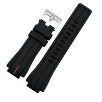 ราคา 24 16มม สายนาฬิกายางซิลิโคนสำหรับ Timex สายนาฬิกา T2N720 T2N721 TW2T76300สายรัดข้อมือสร้อยข้อมือกันน้ำนูนอินเทอร์เฟซ (14130777818)