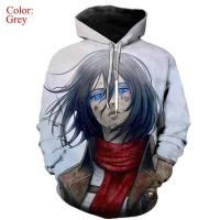 ราคา Attack on Titan Hot Anime 3D Print Hoodies Men Women Sweatshirts Hot Sale Cartoon Harajuku Attack on Titan 3D Sweatshirt (20085989143)