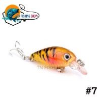 ราคา เหยื่อปลอม ปลั๊กเล็ก 4 5ซม 3 5กรัม ตกปลาช่อน เก๋า กระสูบ กระพง (19001292653)