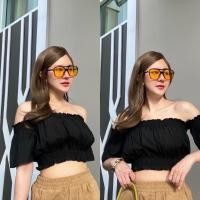 ราคา Ambella ปาดไหล่แฟชั่น เสื้อปาดไหล่ ใส่สบาย มีให้เลือกหลายสี สินค้าพร้อมส่ง เสื้อแฟชั่นผญ เสื้อสวยๆ เสื้อผ้าไปทะเล (16314626629)