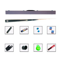 ราคา ไม้สนุ๊กเกอร์พร้อมกล่องหนังและอุปกรณ์ครบชุด ไม้สนุ๊ก ไม้คิว ไม้คิวสนุ๊กเกอร์ ไม้คิว ไม้สนุ้กเกอร์ ไม้สนุ๊ก 2 ท่อน (21027254185)