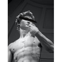 ราคา รูปปั้นโปสเตอร์ตำนานกรีกของ David Michelangelo ภาพวาดผ้าใบตกแต่ง0811 (19988487419)
