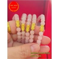 ราคา ข้อมือหินมงคล ปี่เซี๊ยะ ทองคำแท้ 99 99 น้ำหนัก 0 1 กรัม ทองแท้ขายได้มีใบรับประกัน (21179871350)