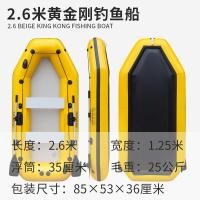 ราคา Spot parcel post Zhaoyue Drifting Boat Fishing Boat Rubber Raft Kayak Folding Inflatable Boat Fishing Boat Hovercraft Surfing Inflatable Boat (19352353127)