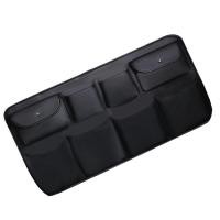 ราคา ที่เก็บของด้านหลังที่นั่งเบาะหลังรถยนต์กระเป๋าหนัง PU ตาข่ายเบาะหลังรถยนต์ในท้ายรถจัดระเบียบจัดเก็บอุปกรณ์ตกแต่งภายใน (20861306920)