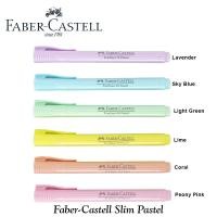 ราคา ปากกาเน้นข้อความ Faber Castell Slim Pastel มี 5 สีให้เลือก ราคา 1 ด้าม (8086693112)
