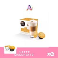 ราคา NESCAFE DOLCE GUSTO เนสกาแฟ โดลเช่ กุสโต้ แคปซูลกาแฟ LATTE MACCHIATO ลาเต้ มัคคิอาโต้ แคปซูลกาแฟคั่วบด 16 แคปซูล 1 กล่อง (13184696557)