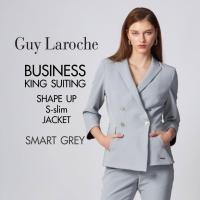 ราคา Guy Laroche แจ็คเก็ตทำงานผู้หญิง คิง สูทติ้ง ทรงเข้ารูป สีเทา GAGXGY (21302519867)
