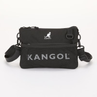 ราคา KANGOL Shoulder Bag กระเป๋าผ้าสะพายข้าง ลาย Kangol สีดำกากีเขียว 64251703 (21330702598)