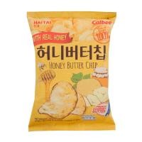 ราคา HAITAI ไฮไท มันฝรั่งอบกรอบ รสฮันนี่บัตเตอร์ ชิพ 60 กรัม (21320102574)