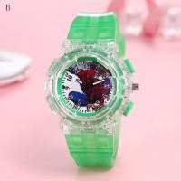 ราคา LOVE WSJ Spider Man Boys Electronic LED Luminous Watch Boy Watch With Digital Light Children S Sport Watch For Kids Bithday Christmas Gift (14745648757)
