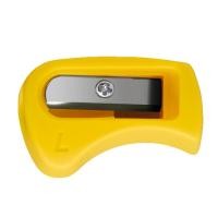 ราคา STABILO สตาบิโล EASYgraph Sharpener กบเหลาดินสอหัดเขียน ดินสอไม้ ทรงสามเหลี่ยม ถนัดมือซ้าย 1 ชิ้น (2764108115)