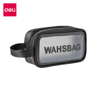 ราคา Deli กระเป๋าเครื่องสำอางค์ มี 4ขนาด ซิปรูดง่ายไม่ติดขัด ที่ใส่กระเป๋าเครื่องสำอางค์ จุของได้เยอะ กันน้ำ Cosmetic bag (21188826488)