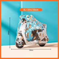 ราคา ผ้าคลุมรถมอเตอร์ไซค์ จักรยานยนต์ คลุมรถมอเตอร์ไซค์ ผ้าคลุมบิ๊กไบค์ ป้องกันแดด กันฝน (20403501887)