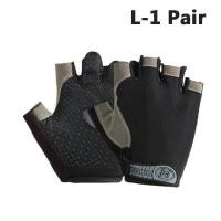 ราคา ถุงมือฟิตเนส ถุงมือออกกำลังกาย ถุงมือขี่ ถุงมือยกเวท Fitness Glove Sports Gloves สีดำ (17573241739)