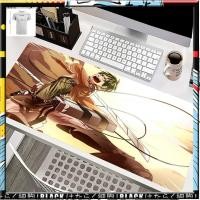ราคา การ์ตูนญี่ปุ่น Attack Titan Mouse Pad แผ่นรองเมาส์แบบกำหนดเอง DIY แผ่นรองโต๊ะกันลื่นสำหรับคอมพิวเตอร์และสำนักงานคีย์บอร์ด (20681450668)