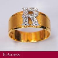 ราคา แหวนเพชร เบลเยี่ยม ตัวเรือนทองคำแท้ 18K แหวนเพชร ตัว R การันตี เพชรแท้ ทองคำแท้ สามารถสวมได้ในหลากหลายโอกาส (17361876103)