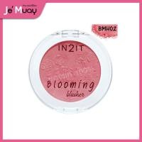 ราคา IN2IT Blooming Blusher BMH อินทูอิท บลูมมิ่ง บลัชเชอร์ บลัชออน ปัดแก้มผิวโกลว์ สีสันเด่นชัด ติดทนนาน 3 5g (20565676641)