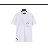 ราคา 23 New Chrome Hearts Crock Pocket Cross Sanskrit Printed Short Sleeve Fashion Brand T Shirt (21030791696)