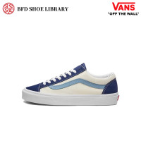 ราคา กล่องเดิม ในสต็อก VANS blue orange soda STYLE รองเท้าผ้าใบผู้หญิงรองเท้าผ้าใบต่ำ (20689271987)
