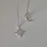 ราคา Winterwinter Jewelry Silver925 เครื่องประดับเงินแท้ เงินแท้925 ประดับด้วยเพชร CZ รูปดาว พระจันทร์ (1734226164)