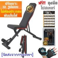 ราคา maiengม้านั่งยกดัมเบล Toughman รุ่น Miking ปรับเบาะ 8 ระดับ แข็งแรง พับเก็บได้ แถมฟรี โปสเตอร์ โปรแกรมฝึก ถุงมือ (19966360415)