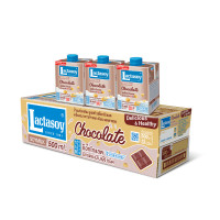 ราคา แลคตาซอย นมถั่วเหลือง ยูเอชที รสช็อกโกแลต 500 มล แพ็ค 12 กล่อง Lactasoy Soy Milk UHT Chocolate 500 ml x 12 โปรโมชันราคาถูก เก็บเงินปลายทาง (15013061226)