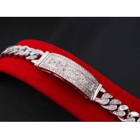 ราคา Thai Jewelry สร้อยข้อมือ ผู้ชาย เลสข้อมือ เพชรสวิส ทองชุบ งานทองชุบไมครอน ชุบด้วยเศษทองคำขาวแท้ 96 5 น้ำหนัก 3 บาท ความยาว 171820 ซ ม (20301678834)