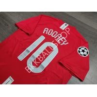 ราคา RETRO เสื้อฟุตบอลย้อนยุค แมนยู Home เหย้า 2007 2008 พร้อมเบอร์ชื่อ 10 ROONEY และอาร์มยูฟ่าแชมป์เปี้ยนลีค (20813097432)