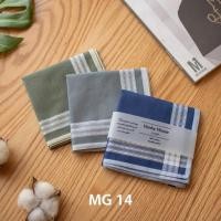 ราคา Hanky House ผ้าเช็ดหน้าชาย Gentleman ชุด3ผืน ผ้าเช็ดหน้า cotton ผ้าเช็ดหน้าทอลายเนื้อดี ขนาด43x43ซม เลือกลายได้ 1 ช (17578144817)