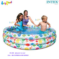 ราคา Intex สระน้ำเป่าลม ปลาน้อยและเพื่อน 66 นิ้ว 1 68x1 68x0 38 ม รุ่น 56440 (7467178214)