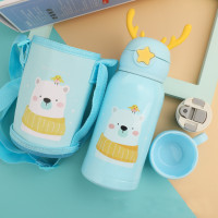 ราคา ขวดน้ำเด็ก กระติกน้ำเด็ก สแตนเลสอย่างดี พร้อมกระเป๋าสวม กระติกน้ำเก็บอุณหภูมิ ร้อน เย็น กระติกน้ำพก (5089642783)