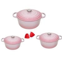 ราคา หม้อเหล็กหล่อเหล็กหล่อ เตาอบดัตช์เหล็กหล่อ หม้ออบขนมปังพร้อมฝาปิดด้วยตนเอง Enameled Cast Iron Dutch Oven With Lid Porcelan Emplated Surface Cookware Pot (19492795571)