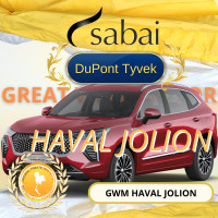 ราคา SABAI ผ้าคลุมรถยนต์ GWM HAVAL JOLION เนื้อผ้า DuPont Tyvek 2 ชั้น ผ้าคลุมรถตรงรุ่น สำหรับ GREAT WELL MOTOR HAVAL JOLION ผ้าคลุมสบาย (16167730306)
