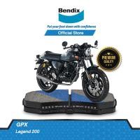 ราคา Bendix ผ้าเบรค GPX Legend 200 ดิสเบรคหน้า ดิสเบรคหลัง MD2MD9MD29 (12701012702)