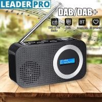 ราคา DAB Digital FM Radio bluetooth Speaker AUX Jack LCD Display Speaker in Black or White Color 3 5mm (20619931834)