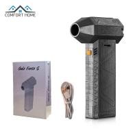 ราคา Air Blower Super Jet Fan3 Gear Adjustable Brushless Motor Mini Jet Fan Blower Low Noise Compressed Gas Duster Jet Dry Blower For CarCleaning Camping (21236561121)