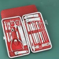 ราคา YUANTA ชุดทำเล็บ 19 ชิ้น กรรไกรตัดเล็บ เครื่องมือทำเล็บ เซตทำเล็บ manicure set (14156706658)