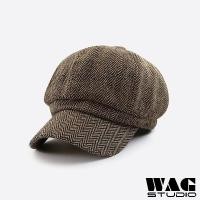 ราคา หมวกเบเร่ต์ฤดูใบไม้ร่วงสำหรับผู้ชายผู้หญิงหมวก Newsboy ธรรมดา (20747425853)